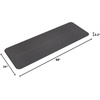 image:imageManduka Begin Yoga Mat 68  5mm Cushioning  Comfortable Lightweight amp Reversible with Alignment Stripe  BudgetFriendly  68 x 24 inchesSteel Grey Mat