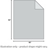 image:imageManduka Yoga Wool Blanket  Yoga Prop and Accessory Roll Fold Stack to Support Made of Wool 60 Inch 152cm Sediment Grey