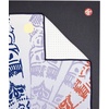 image:imageManduka Yogitoes Hot Yoga Mat Towel  71  Moisture Activated Grip  Patented Silicone Nubs  Highly Absorbent Durable amp Easy Care  Made from Recycled Materials  71 x 24 Inches  IndulgeChakra Print Blue