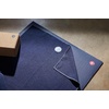 image:imageManduka Yogitoes Hot Yoga Mat Towel  71  Moisture Activated Grip  Patented Silicone Nubs  Highly Absorbent Durable amp Easy Care  Made from Recycled Materials  71 x 24 Inches  IndulgeMidnight