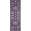 image:imageManduka Yogitoes Hot Yoga Mat Towel  71  Moisture Activated Grip  Patented Silicone Nubs  Highly Absorbent Durable amp Easy Care  Made from Recycled Materials  71 x 24 Inches  IndulgeGeiija Purple