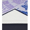 image:imageManduka Yogitoes Hot Yoga Mat Towel  71  Moisture Activated Grip  Patented Silicone Nubs  Highly Absorbent Durable amp Easy Care  Made from Recycled Materials  71 x 24 Inches  IndulgeChakra Print Blue