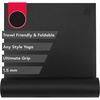 image:imageManduka GRP Adapt Travel Yoga Mat 71  15mm  Foldable amp Travel friendly  Ultimate Grip  Sweat ready for Any Style of Yoga  71 x 24 x 116 inchesCarbon Black