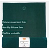 image:imageManduka Yogitoes Hot Yoga Mat Towel  71  Moisture Activated Grip  Patented Silicone Nubs  Highly Absorbent Durable amp Easy Care  Made from Recycled Materials  71 x 24 Inches  IndulgeDeep Sea