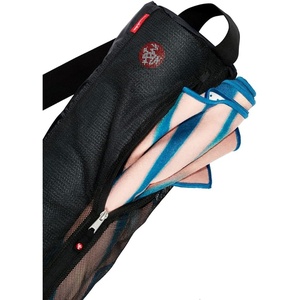 image:imageManduka Breathe Easy Full Zip Yoga Mat Carrier Bag  With Pocket Adjustable Strap Suitable for Most Yoga MatsBlack