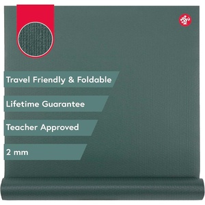 image:imageManduka PRO Travel Yoga Mat  2mm  Foldable amp Travel Friendly  Lifetime Durability  Teacher Approved  Hygienic ConstructionBlack Sage