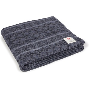 image:imageManduka Yoga Cotton Blanket  Yoga Prop and Accessory Roll Fold Stack to Support Made of Cotton 68 inch 172cm Thunder Grey