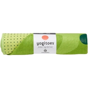 image:imageManduka Yogitoes Hot Yoga Mat Towel  71  Moisture Activated Grip  Patented Silicone Nubs  Highly Absorbent Durable amp Easy Care  Made from Recycled Materials  71 x 24 Inches  IndulgeForrest