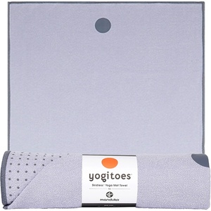image:imageManduka Yogitoes Hot Yoga Mat Towel  71  Moisture Activated Grip  Patented Silicone Nubs  Highly Absorbent Durable amp Easy Care  Made from Recycled Materials  71 x 24 Inches  IndulgeLavender