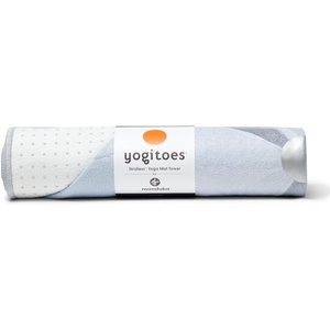 image:imageManduka Yogitoes Hot Yoga Mat Towel  71  Moisture Activated Grip  Patented Silicone Nubs  Highly Absorbent Durable amp Easy Care  Made from Recycled Materials  71 x 24 Inches  IndulgeDiamond Invincible