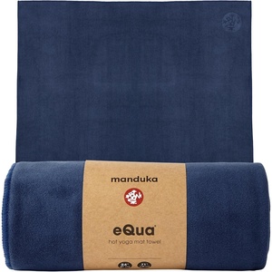 image:imageManduka eQua Hand Towels  16  Rapid Moisture Activated Grip  Quick Drying Soft Microfiber  Machine Washable  16 x 265 inches  SageMidnight