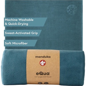 image:imageManduka eQua Hand Towels  16  Rapid Moisture Activated Grip  Quick Drying Soft Microfiber  Machine Washable  16 x 265 inches  SageSage Solid