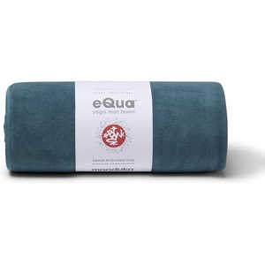 image:imageManduka eQua Hot Yoga Mat Towel  Instant Moisture Activated Grip Ultra Soft Microfiber Quick Dry Daily Use Ready Lightweight Travel Friendly Mat LayerSage Solid